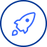 startup rocket icon