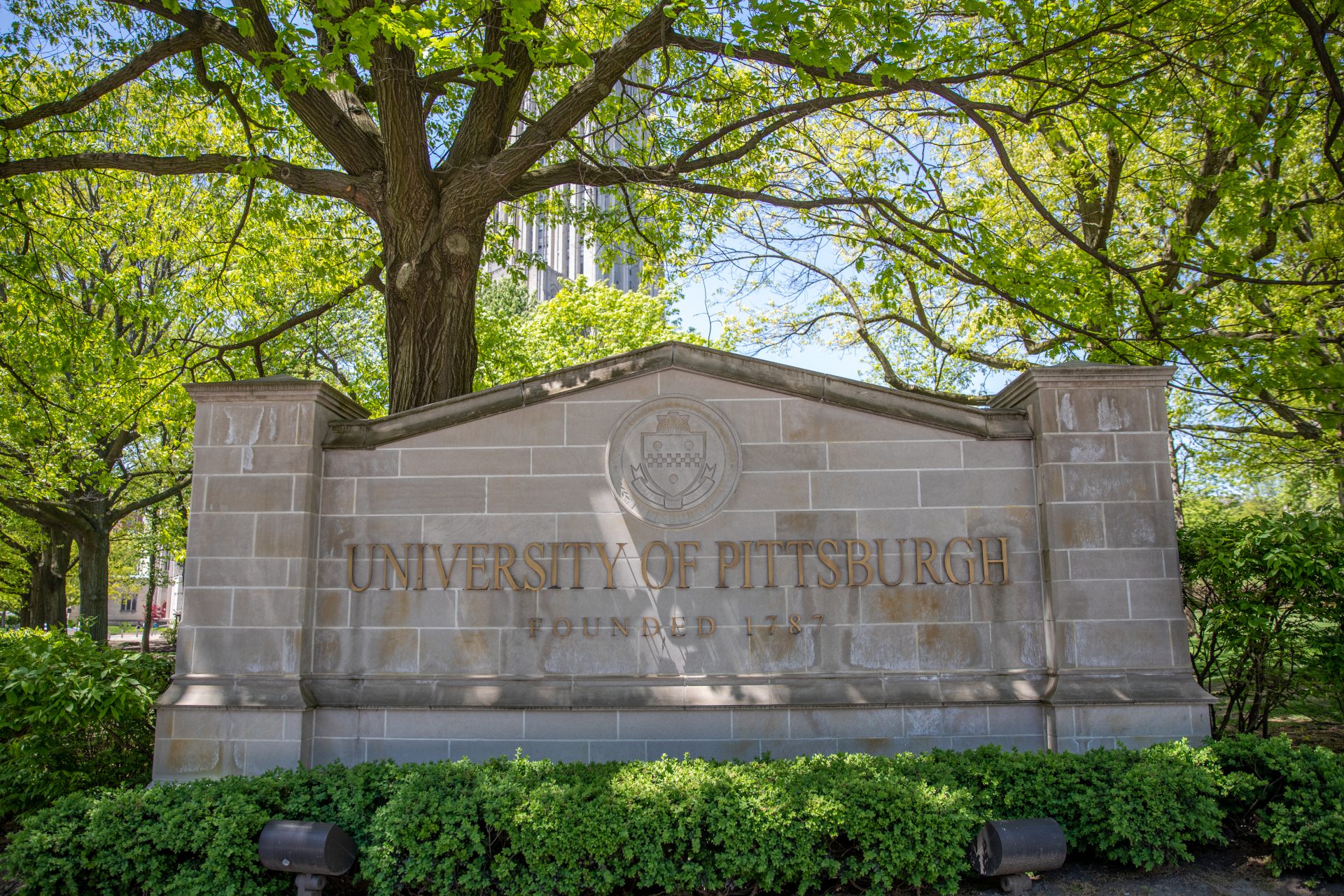 University of Pittsburgh Founded 1787 Campus Landmark Photo